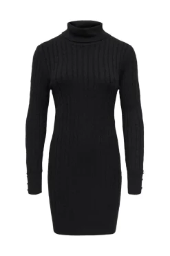 Onllouis Ls Rollneck Cable Dress At Knt*Only