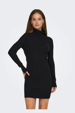 Onllouis Ls Rollneck Cable Dress At Knt*Only