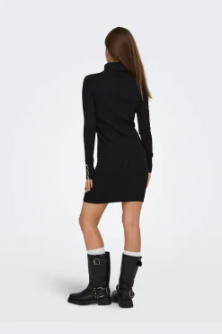 Onllouis Ls Rollneck Cable Dress At Knt*Only