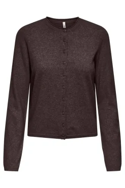 Onlloyal Ls O-Neck Button Cardi Knt*Only Outlet