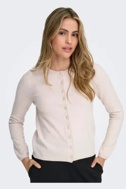 Onlloyal Ls O-Neck Button Cardi Knt*Only Discount