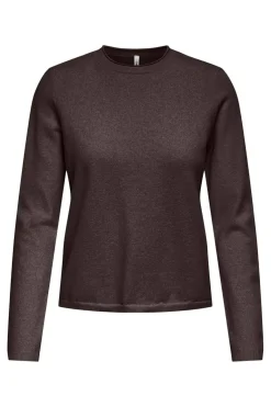 Only Onlloyal Ls Oneck Knt< Strik|Bluser & Skjorter