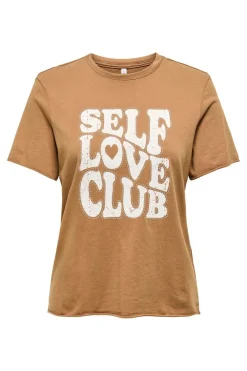 Only Onllucy Reg S/S Stud Top Box Cc< T-Shirts & Toppe