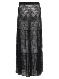 Only Onllulu Long Lace Skirt< Nederdele