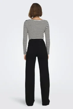 Only Onlmadison Blush Wide Soo796< Bukser, Jeans & Leggings