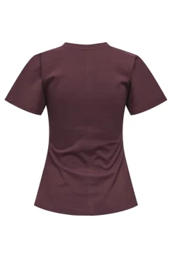 Only Onlmarie Life S/S Ruching Top< T-Shirts & Toppe