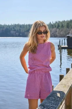 Onlmaye Check Shorts*Only Discount