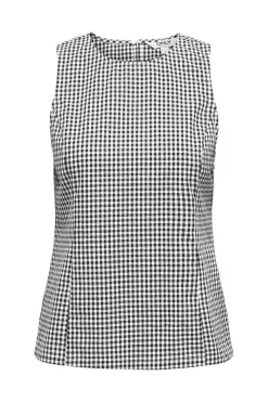 Only Onlmaye Sl Check Top< Sæt 🛍️|T-Shirts & Toppe