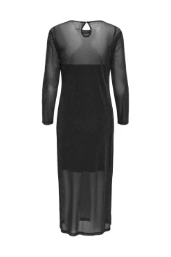 Only Onlmella L/S Long Glit Dress< Kjoler