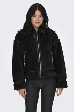 Only Onlmichelle Teddy Jacket< Overtøj & Jakker