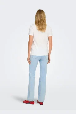 Only Onlmickey Reg S/S Valentine Lux< T-Shirts & Toppe