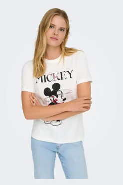 Only Onlmickey Reg S/S Valentine Lux< T-Shirts & Toppe