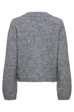 Onlmiggie Ls O-Neck Pearl Cardi Knt*Only Best