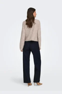 Only Onlmiggie Ls O-Neck Pearl Cardi Knt< Cardigans|Ammevenligt Tøj