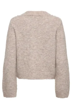 Only Onlmiggie Ls O-Neck Pearl Cardi Knt< Cardigans|Ammevenligt Tøj