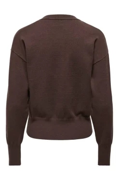 Onlmio Ls O-Neck Button Cardiga Knt*Only Best