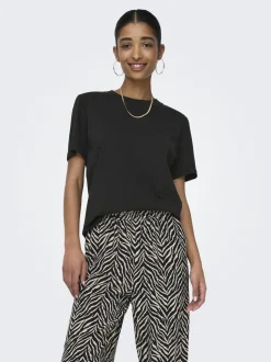 Only Onlmonja S/S Tee< T-Shirts & Toppe