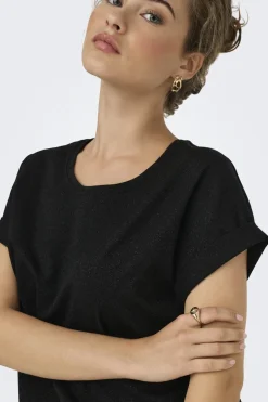 Onlmoster Glitter S/S Top*Only Hot