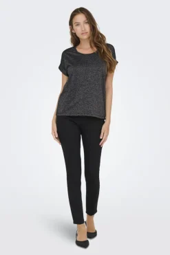 Onlmoster Glitter S/S Top*Only Outlet