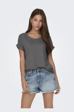Only Onlmoster S/S O-Neck Top< T-Shirts & Toppe