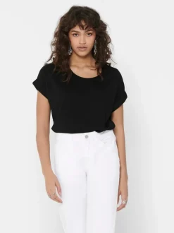Only Onlmoster S/S O-Neck Top< T-Shirts & Toppe
