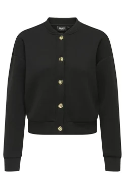 Only Onlnaomi L/S Bomber Swt< Cardigans|Ammevenligt Tøj