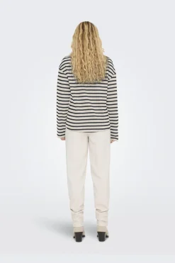 Only Onlnew Soph Life L/S O-Neck Top Box< Bluser & Skjorter