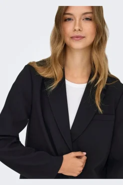 Onlnoelia-Yasmine Slit Blazer Tlr*Only Clearance