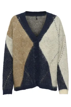 Only Onlnoeme Jq Ls Life Cardi V-Neck Knt< Cardigans|Ammevenligt Tøj