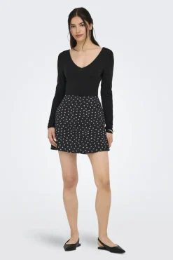 Only Onlnova Life Elite Jean Skort< Shorts