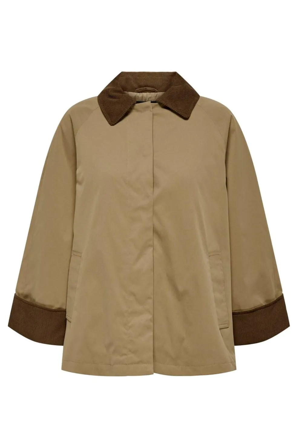 Onlorchid Mix Cordoroy Parka Coat*Only Online