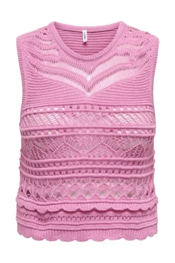 Only Onlpaula Sl O-Neck Top Knt< T-Shirts & Toppe