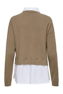Onlpayson Ls Mix Pullover Knt*Only Discount