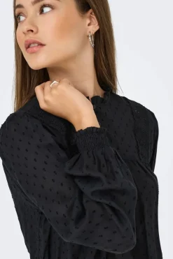 Only Onlpelia Life Ls Dobby Top< T-Shirts & Toppe