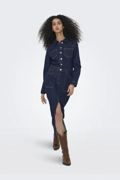 Only Onlphilly Ls Maxi Dress Azg< Kjoler|Ammevenligt Tøj