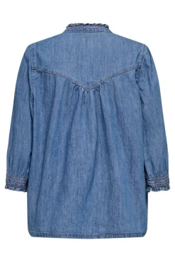 Only Onlraya 3/4 Shirt Akm< Bluser & Skjorter