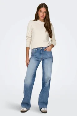 Only Onlrica Life L/S Pullover Knt< Bluser & Skjorter|Strik