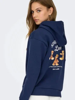 Only Onlricky L/S Hood Box Swt< Sweatsæt & Comfy Wear|Bluser & Skjorter