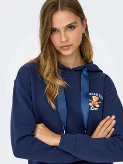 Only Onlricky L/S Hood Box Swt< Sweatsæt & Comfy Wear|Bluser & Skjorter