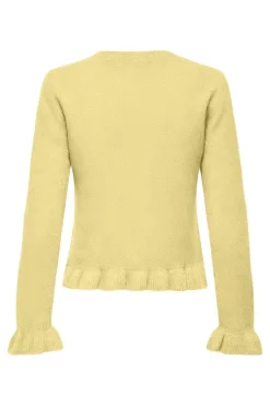 Onlrima Life Ls Frill Butto Cardi Knt*Only