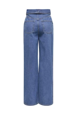 Only Onlrosella Fold Belt Wide Mae< Bukser, Jeans & Leggings