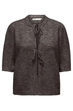 Only Onlsimoni 2/4 Bow Cardigan Knt< Cardigans|Ammevenligt Tøj