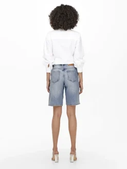 Onlsonny hw wide dnm shorts*Only