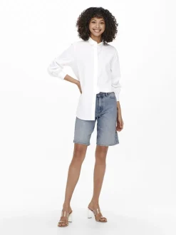 Onlsonny hw wide dnm shorts*Only