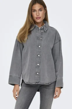 Onlsophie L/S Oversized Jkt Sik*Only Outlet