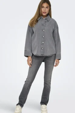 Onlsophie L/S Oversized Jkt Sik*Only Outlet