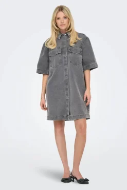 Onlsophie S/S Oversize Dress Sik 15327766*Only Clearance