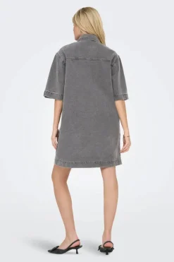 Onlsophie S/S Oversize Dress Sik 15327766*Only Clearance