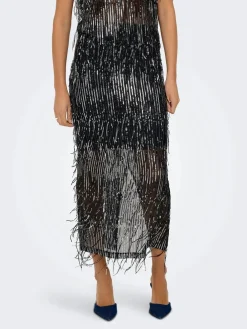 Onlspacy Long Sequins Skirt*Only Best