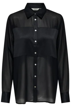 Only Onlstar Life L/S Breeana Mix Shirt Solid< Bluser & Skjorter